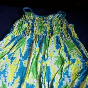 JusticeTie dye rope tank top